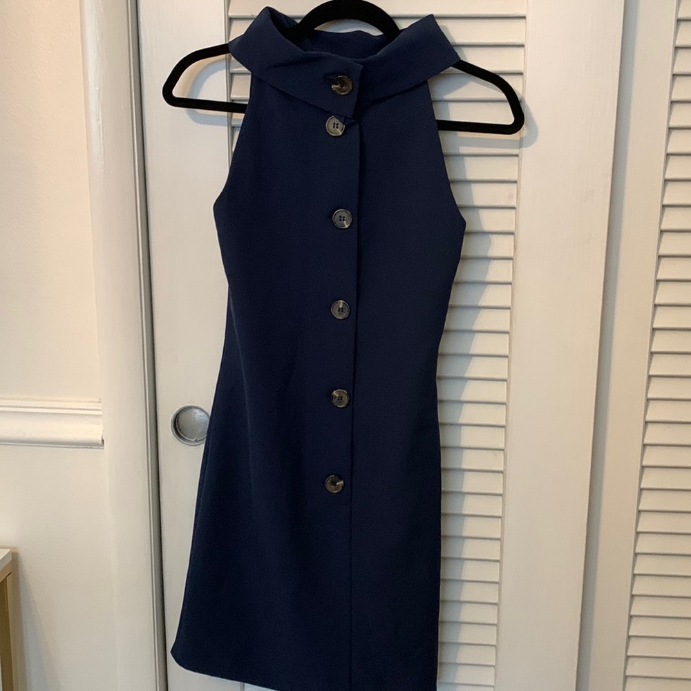 Navy blue dress